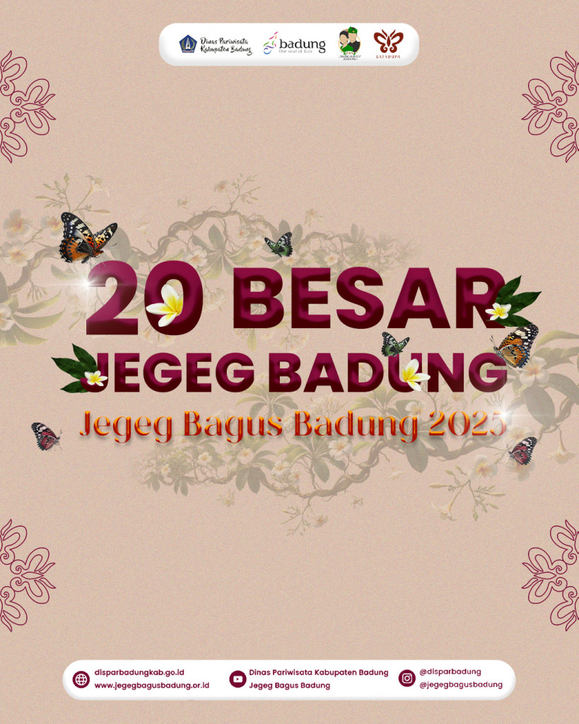 20 BESAR JEGEG DUTA PARIWISATA JEGEG BAGUS BADUNG 2025